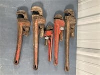 Ridgid, Craftsman, Fuller pipe wrenches