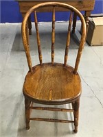 Old Decorative Wood Chair