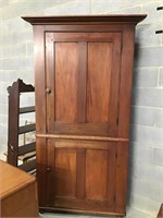 Old Wood Corner Cabinet