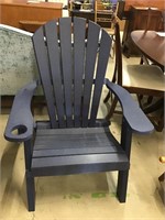 Coated Wood Adirondack Chair