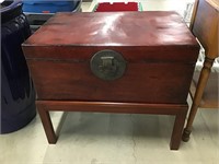 Decorative Wood Chest