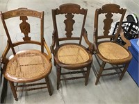 Old Wood Chairs Bundle 3