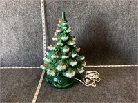 Ceramic Christmas Tree Lamp