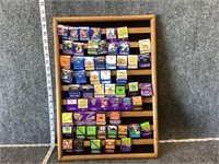 Camel Matches Collection with Display Rack