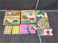 Richard Scarry Book and Sticker Bundle
