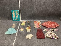 Paper Dolls and Doll Clothes Bundle