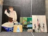 Bundle of Signed Paintings on Canvas