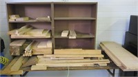 Oak Lumber And Shelving