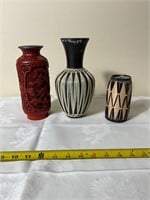 Vintage pottery rare vases