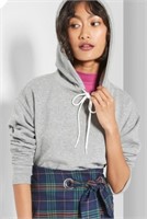 NEW Wild Fable Women's Cropped Hoodie - L