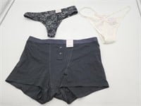 NEW 3 Pair Auden Women's Underwear - L