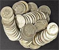 (50) 90% SILVER ROOSEVELT DIMES