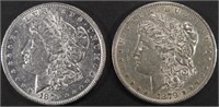 1879-P,S MORGAN DOLLARS AU