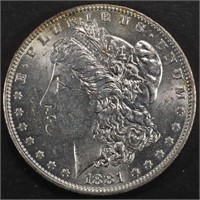 1881-O MORGAN DOLLAR CH BU