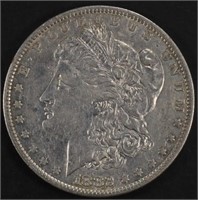 1882-O/S MORGAN DOLLAR AU