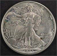 1943-S WALKING LIBERTY HALF DOLLAR GEM BU