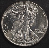 1944 WALKING LIBERTY HALF DOLLAR CH/GEM BU