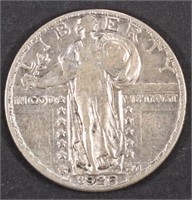 1926-S STANDING LIBERTY QUARTER CH AU