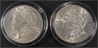 1896 & 1898 MORGAN DOLLARS BU