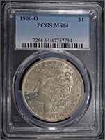 1900-O MORGAN DOLLAR PCGS MS64