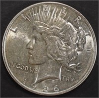 1926-D PEACE DOLLAR CH AU