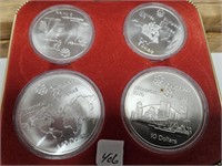 1976 OLYMPIC COIN SET SERIES 1 92.5 SILVER EACH