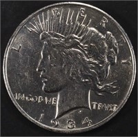 1934-D PEACE DOLLAR AU