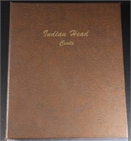 PARTIAL SET OF INDIAN CENTS IN DANSCO ALBUM