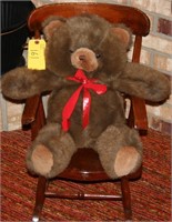 Bear and rocking chair
