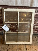 Antique Wood Framed Window