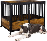 SMONTER 44"" Dog Crate Furniture