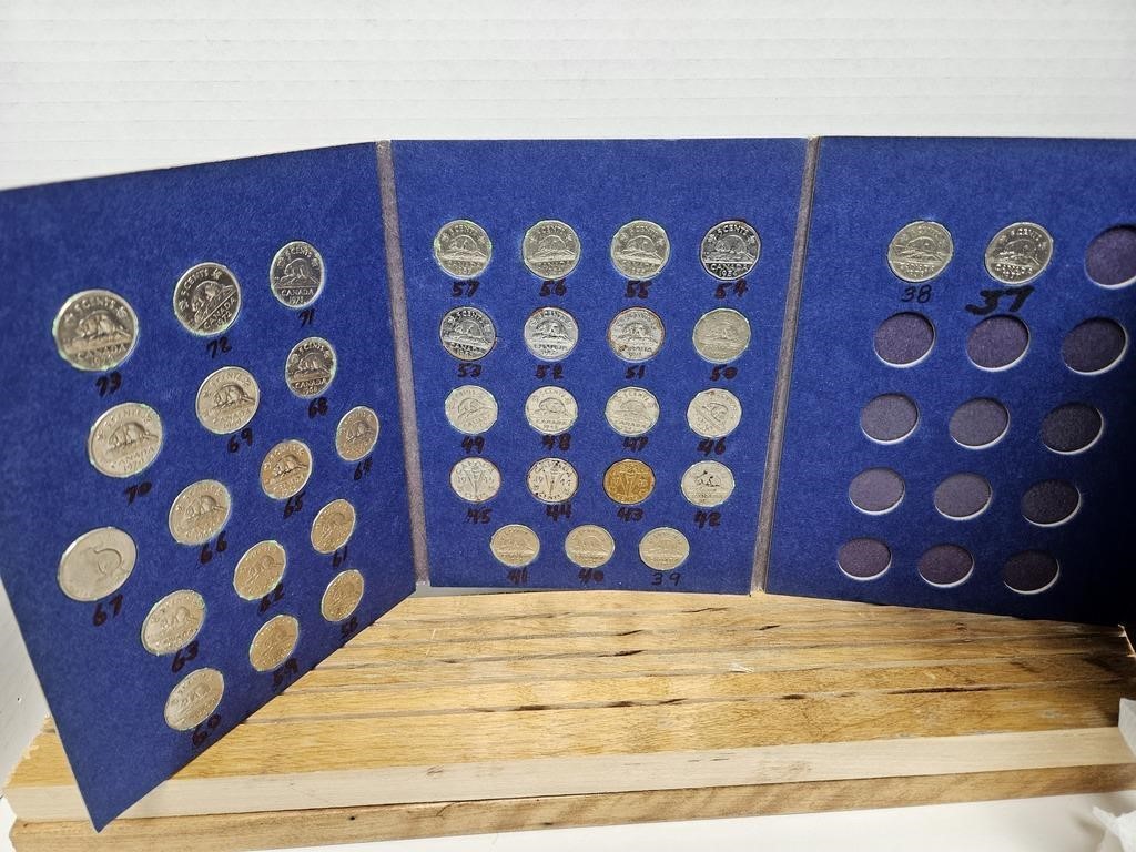 1937 TO 1973 NICKEL BOOK