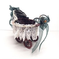 Victorian baby carriage pram buggy decor