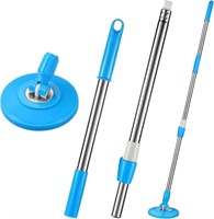 Spin Mop Replacement Handle (Cute Blue)