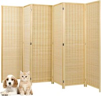 Folding Privacy Screens, 6 Panel 5.6 Ft.
