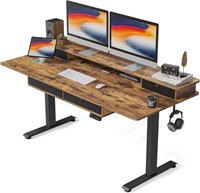 FEZIBO 63"" Height Adjustable Electric Desk