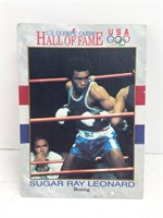 Sugar Ray Leonard US Olympic Card 1991