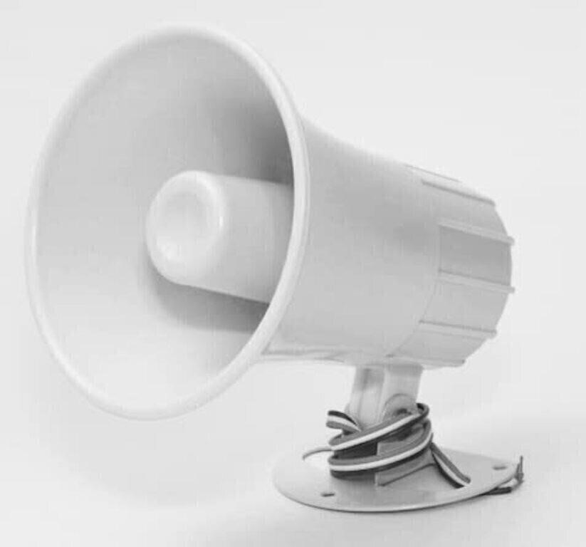 NEW-Electronic Alarm Security Systems Horn Speaker