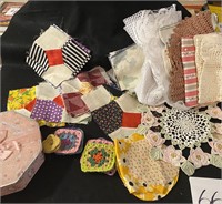 Quilt Blocks and Squares, Old, Handwork