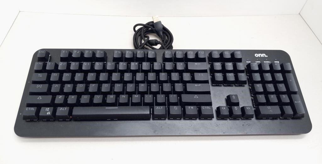 onn gaming keyboard untested