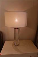 2 Restoration Hardware Lucite Lamps