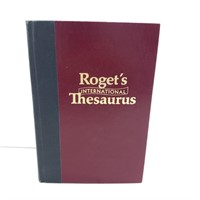 Book: Roget's International Thesaurus