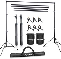 Aureday Backdrop Stand, 10x8.5ft Adjustable