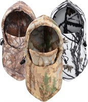 LOT of 6 Camo Balaclava Face Mask, Large