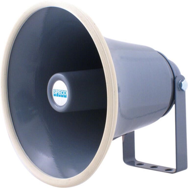 Lot of 3 8"" 15W PA Horn Speaker (8 Ohms)