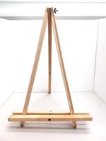 Table top easel wood