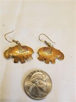 Cloisonne Pierced Earrings