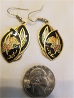 Cloisonne Pierced Earrings