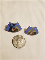 Cloisonne Pierced Earrings