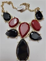 Vintage Multi-Faceted Necklace